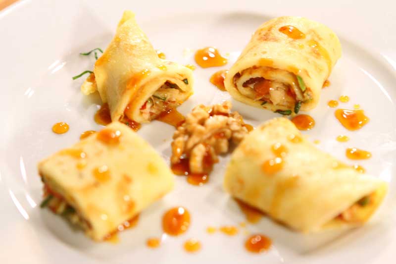 Fındık Ezmesi ve Elmalı Krep Tarifi