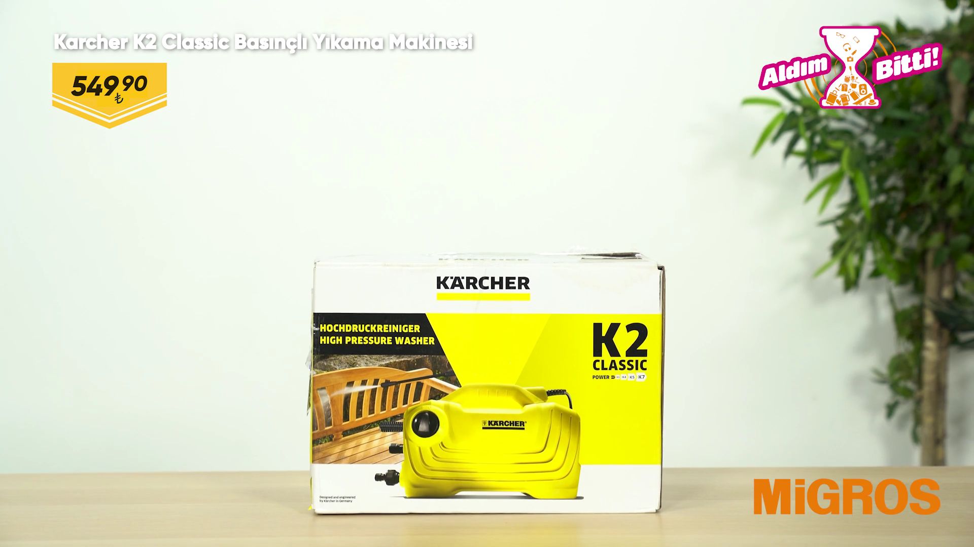 Karcher K2 Classic Basınçlı Yıkama Makinesi