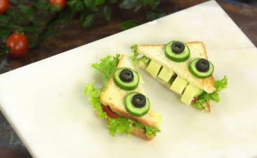 Beslenme Çantası Tarifleri: Sevimli Canavar Sandviç