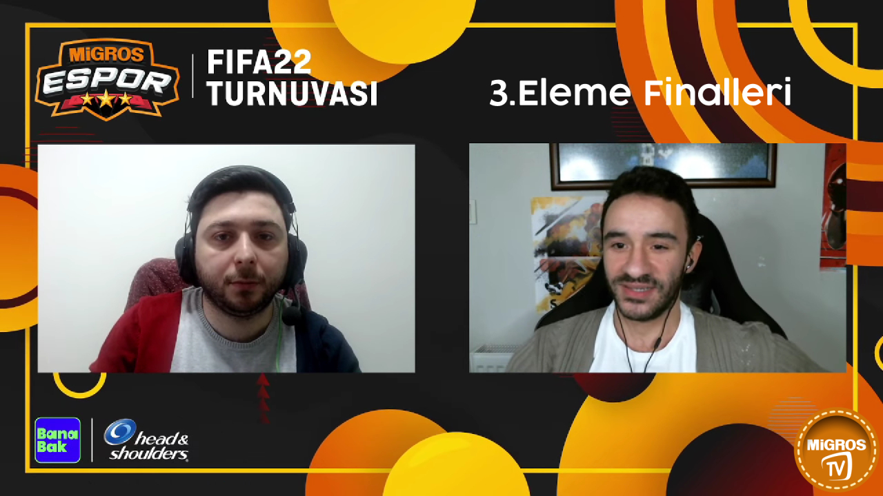 Migros Espor FIFA 22 Turnuvası 3. Eleme Finalleri