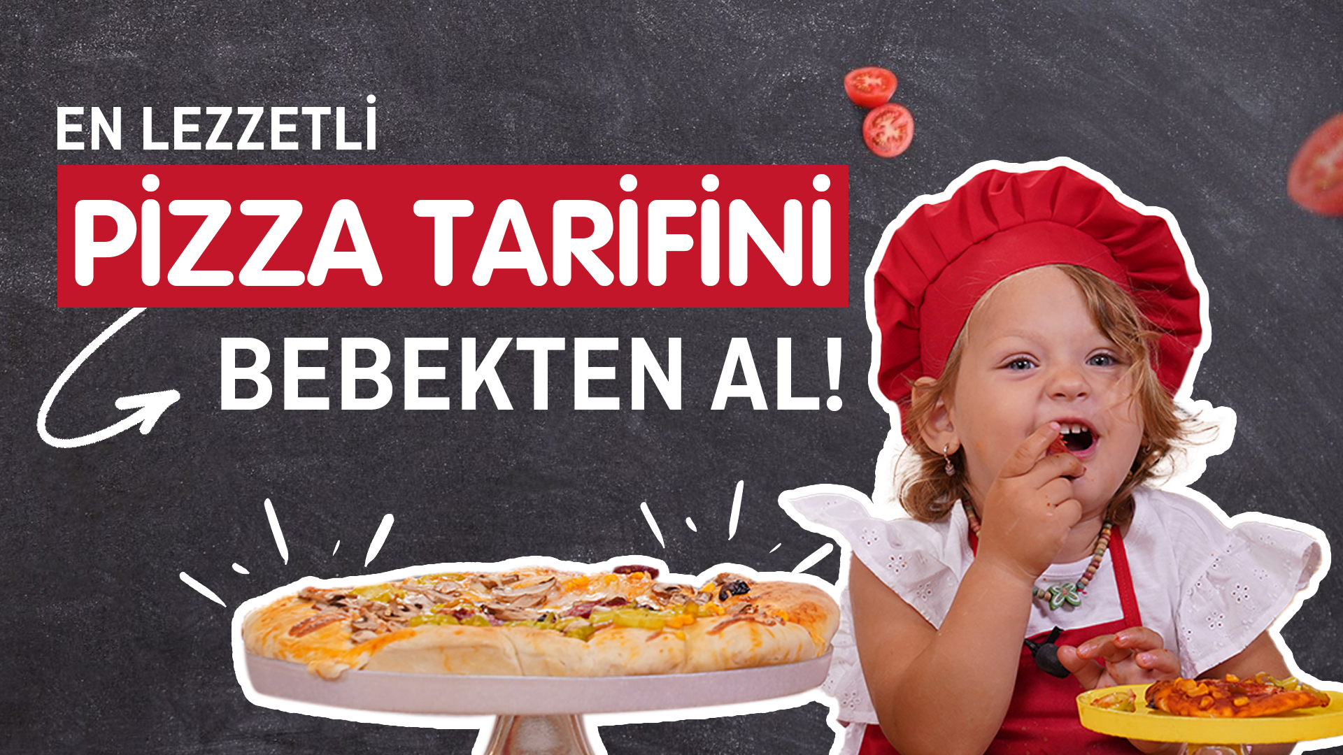 Bebekten Al Tarifi: Karışık Pizza