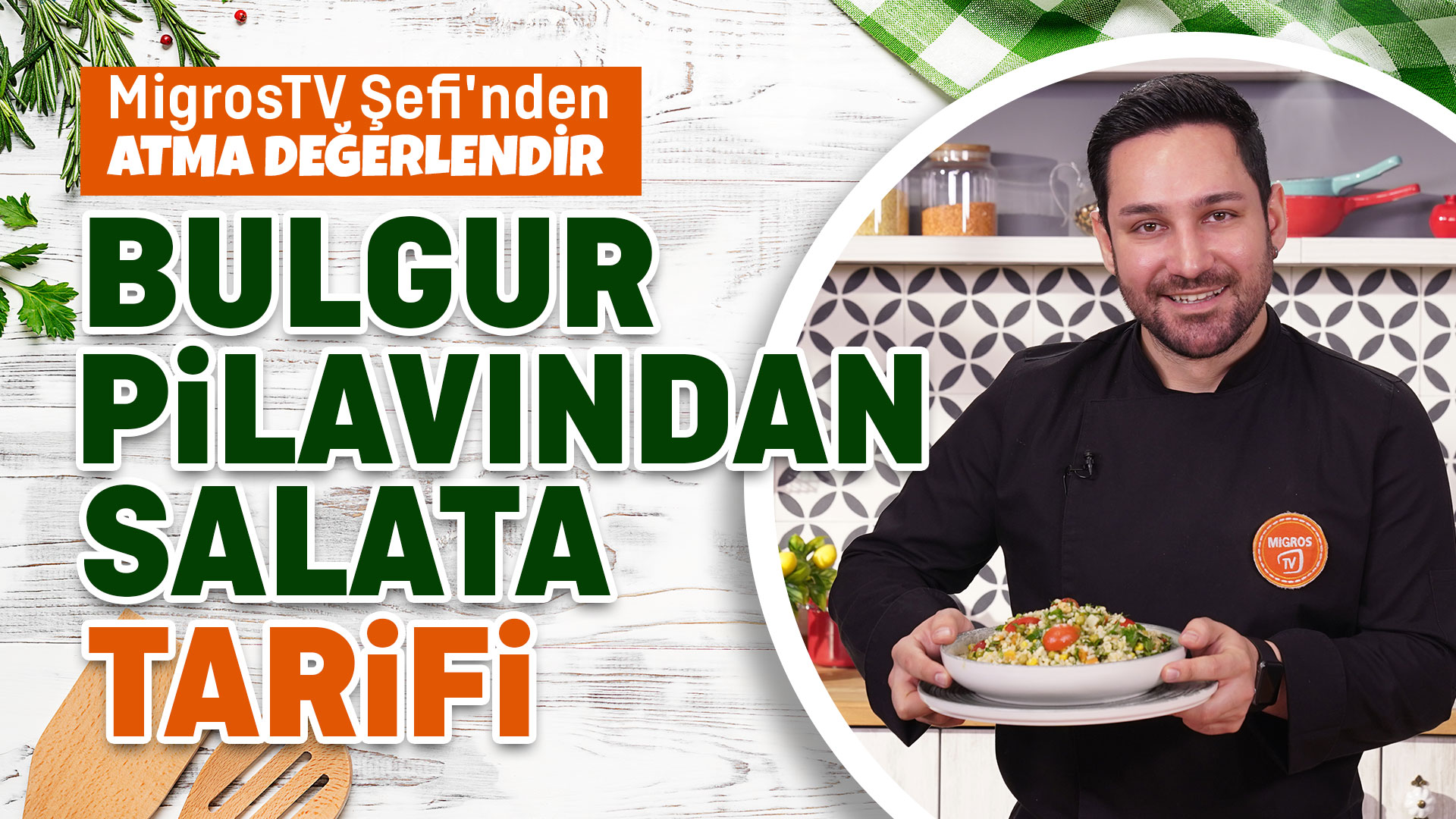 Bulgur Pilavından Salata Tarifi | Atma Değerlendir