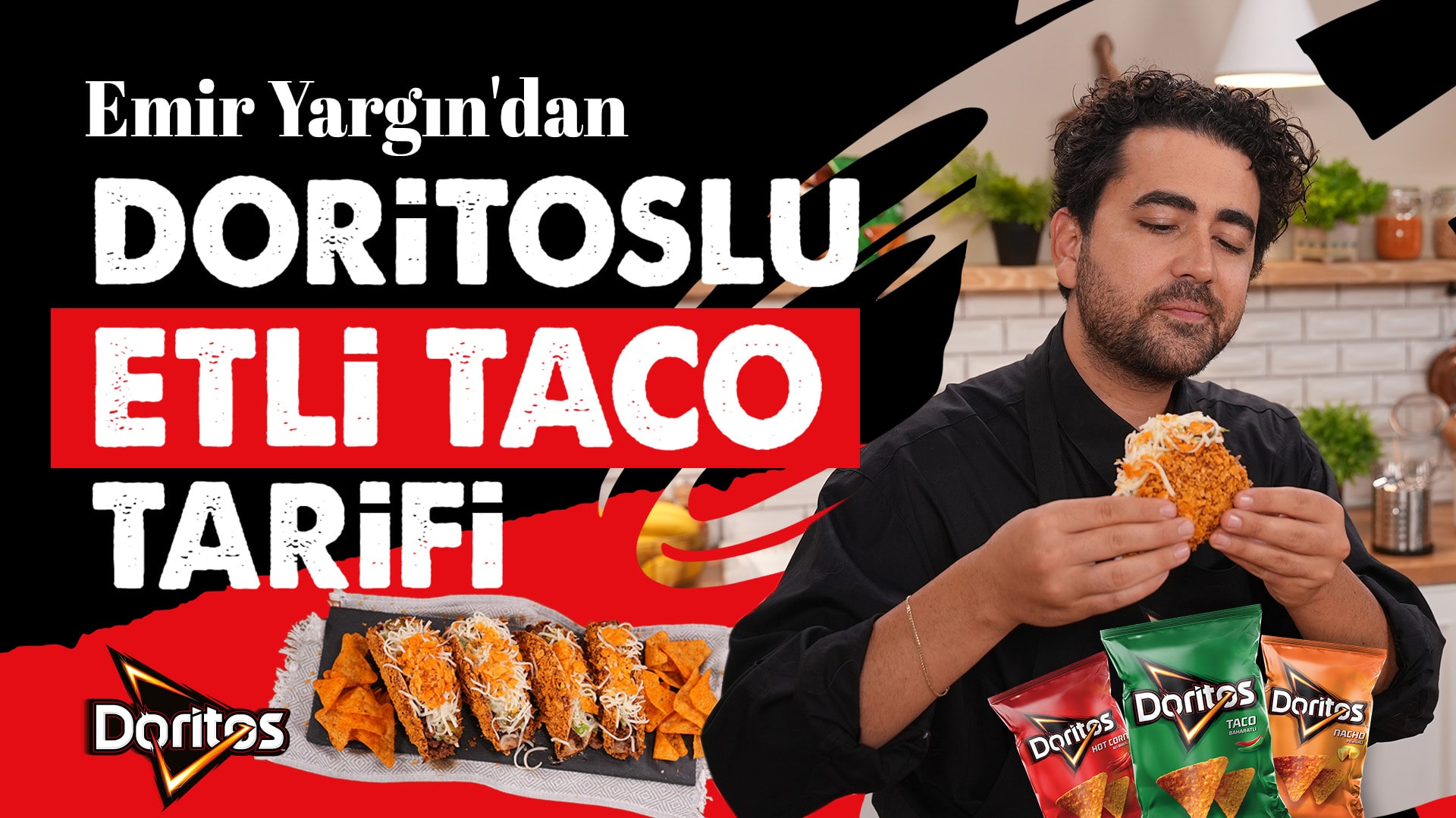Doritos Hot Corn ile Lezzetli Etli Taco Tarifi