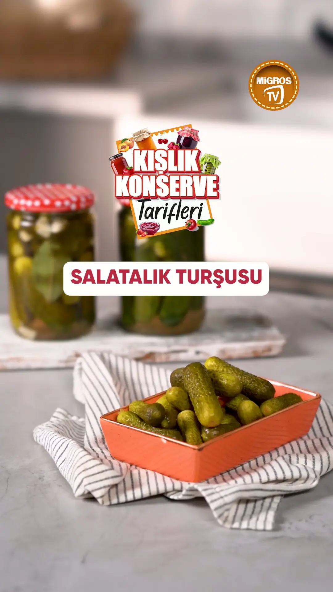 Kornişon Turşu Tarifi | Evde Kütür Kütür Salatalık Turşusu Nasıl Yapılır?