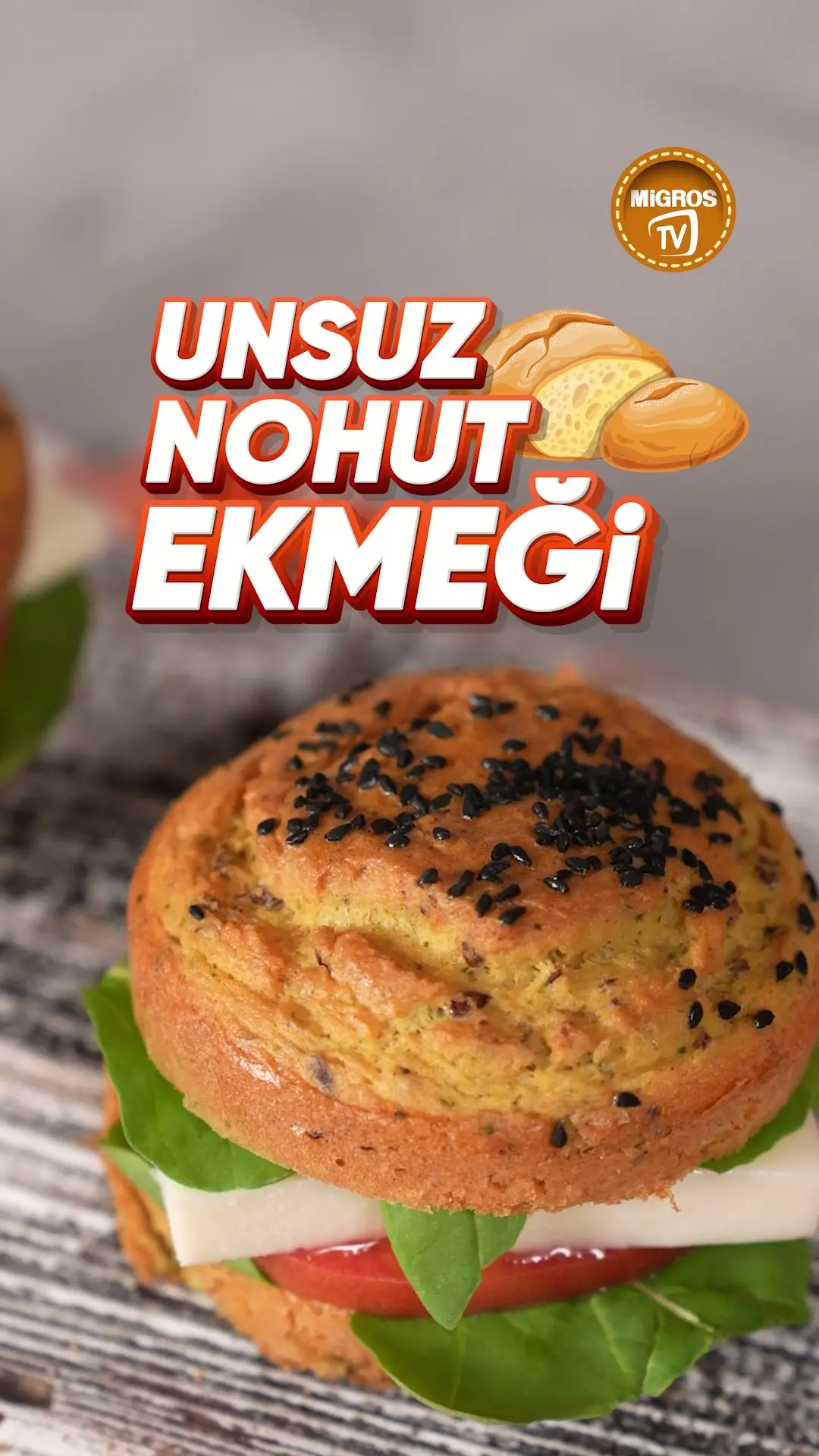 Ev Yapımı Unsuz Nohut Ekmeği Tarifi