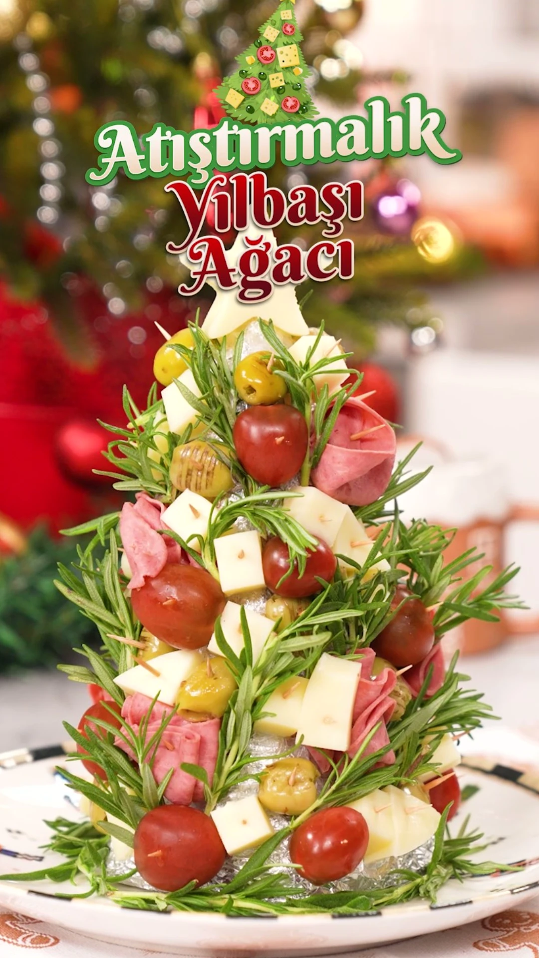 Atıştırmalık Yılbaşı Ağacı Nasıl Yapılır?