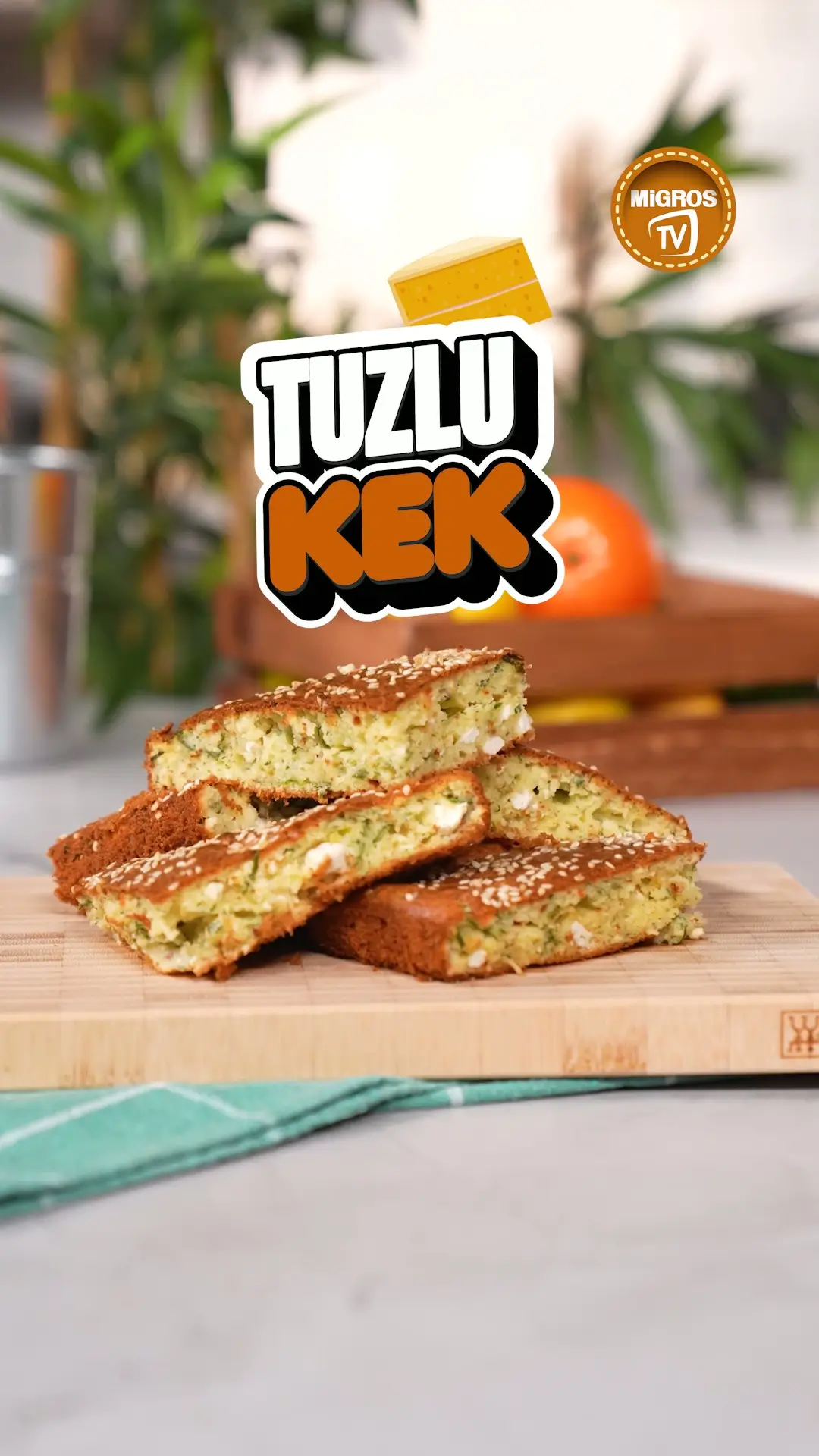 Yeşillikleriniz Ziyan Olmasın! Buzdolabında Kalanlarla Kolay ve Lezzetli Tuzlu Kek Tarifi