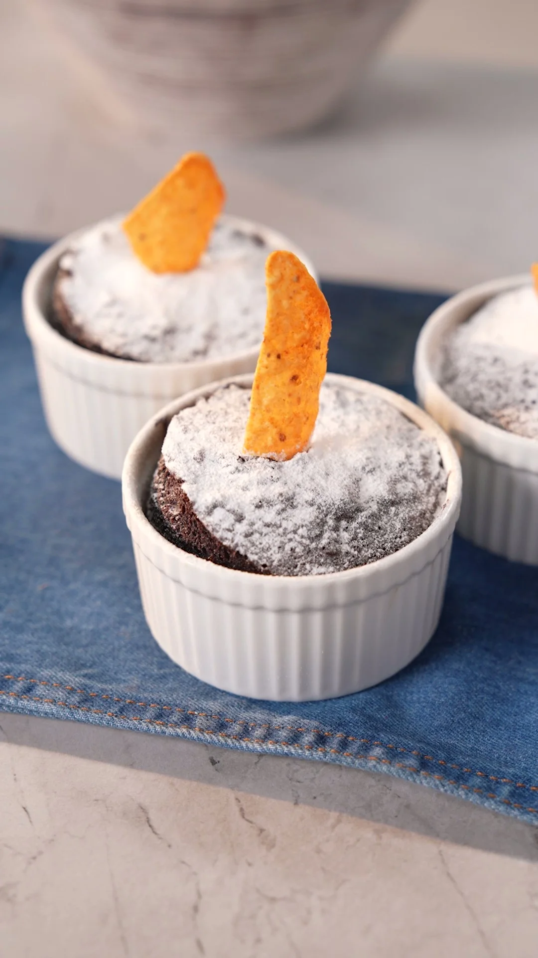 Doritoslu Çikolatalı Sufle Tarifi | Tatlı ve Tuzlunun Mükemmel Uyumu