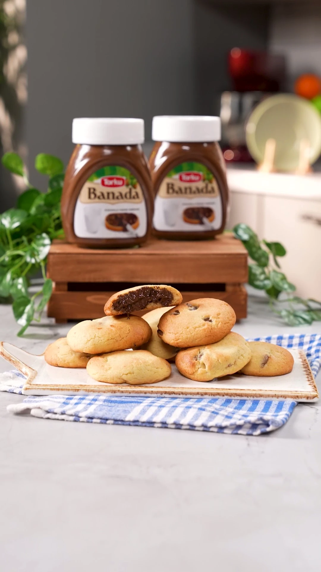 Torku Banada Dolgulu Cookie Tarifi – Dışı Kıtır, İçi Akışkan Çikolatalı Kurabiye