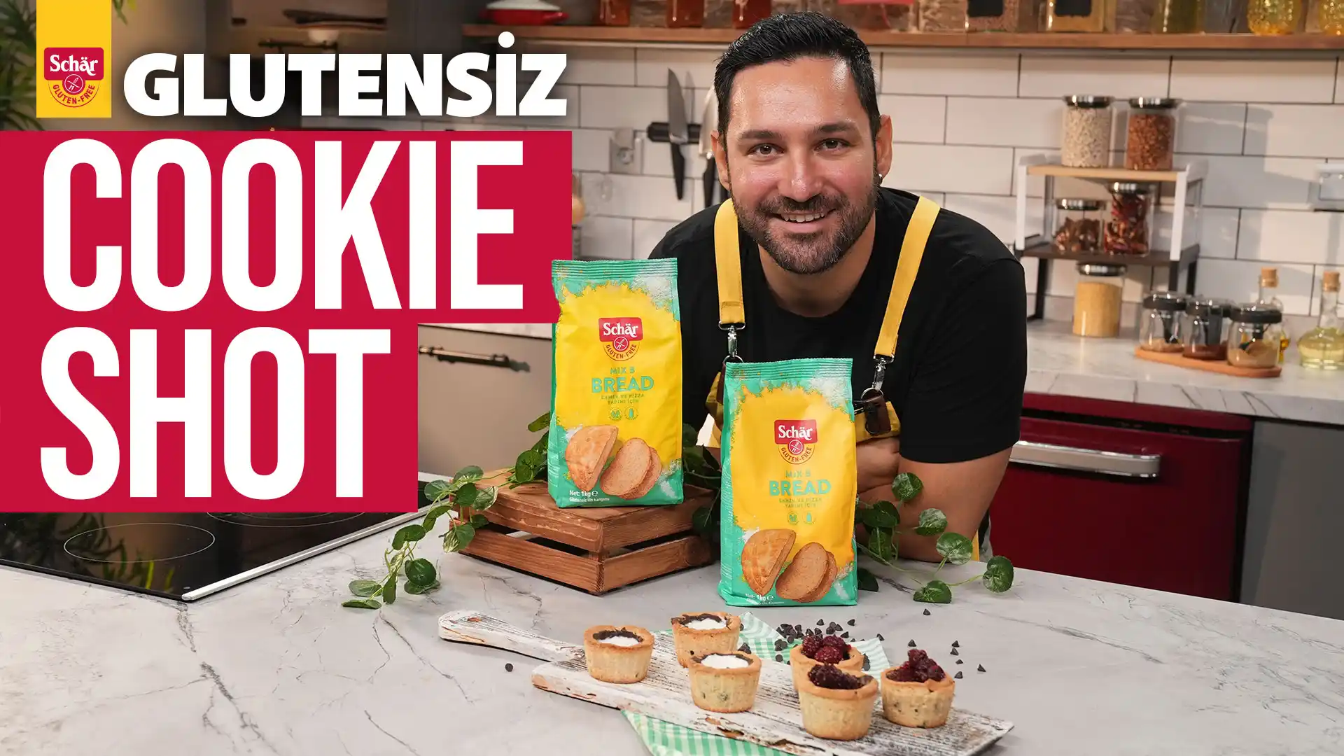 Glutensiz Cookie Shot Tarifi | Hem Görseli Hem Lezzetiyle Şahane!