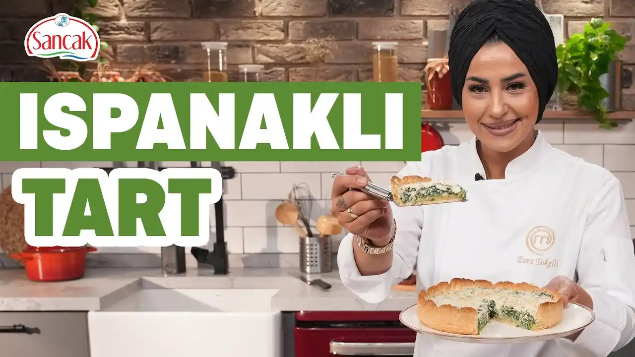 Peynir Dolgulu Ispanaklı Tart | Hem Pratik Hem Çok Lezzetli!