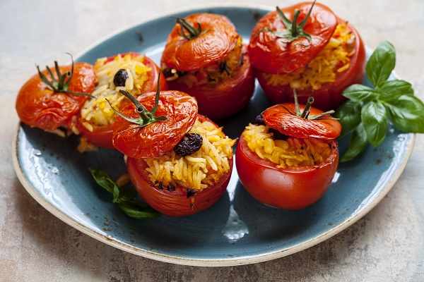 Zeytinyağlı Domates Dolması Tarifi