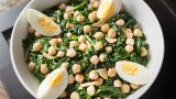 Protein Kaynağı: Nohutlu Ispanak Salatası